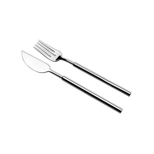 Domo Table Fish Fork + Knife - Gessato Design Store