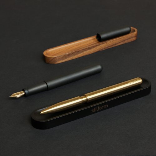 Stilform Brass Ballpoint Pen - Gessato Design Store