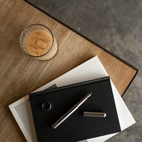 Stilform Aluminum Fountain Pen, Comet Gray - Gessato Design Store