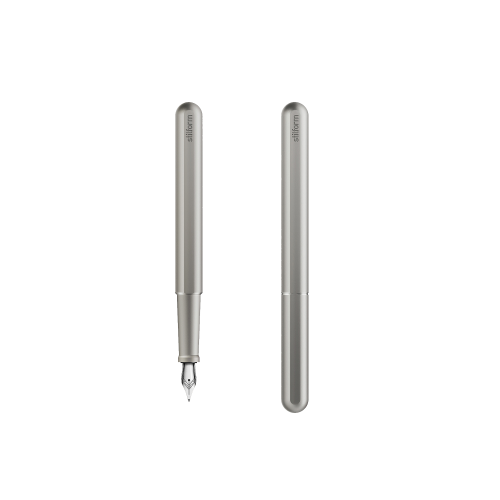 Stilform Titanium Fountain Pen, Matte - Gessato Design Store
