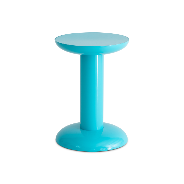 Thing Stool by George Sowden, Turquoise