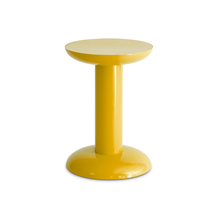 Thing Stool by George Sowden, Yellow