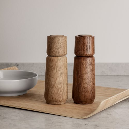 Ro Wooden Salt Pepper Grinders - Gessato Design Store