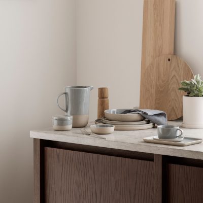 Sablo Ceramic Stoneware Espresso Mug, Set of 4 - Gessato Design Store