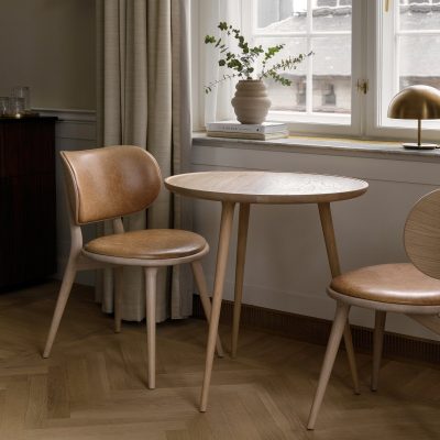 Accent Cafe, Round Wooden Side Table - Gessato Design Store