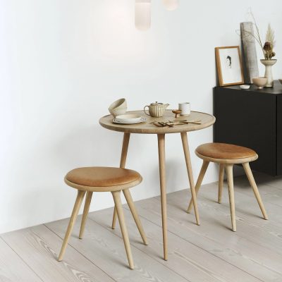 Accent Cafe, Round Wooden Side Table - Gessato Design Store