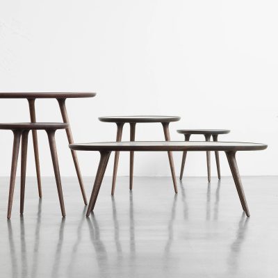 Accent Cafe, Round Wooden Side Table - Gessato Design Store