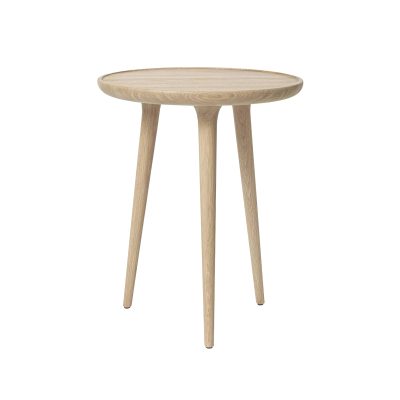 Accent, Small Round Wooden Side Table - Gessato Design Store
