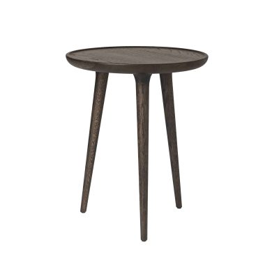 Accent, Small Round Wooden Side Table - Gessato Design Store
