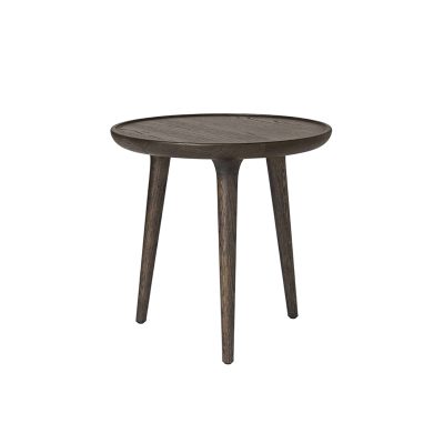 Accent, Small Round Wooden Side Table - Gessato Design Store