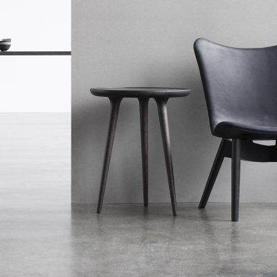 Accent, Small Round Wooden Side Table - Gessato Design Store
