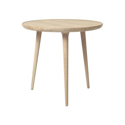 Accent, Small Round Wooden Side Table - Gessato Design Store