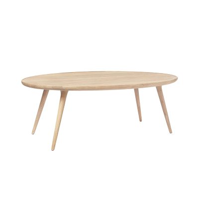 Accent Wooden Oval Coffee Table - Gessato Design Store