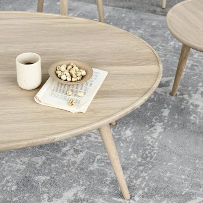 Accent Wooden Oval Coffee Table - Gessato Design Store
