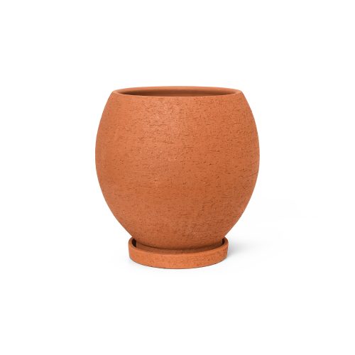 Ando Pot, Terracotta - Gessato Design Store