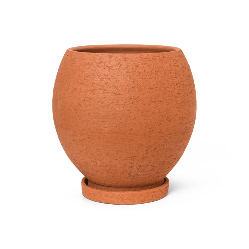 Ando Pot, Terracotta - Gessato Design Store