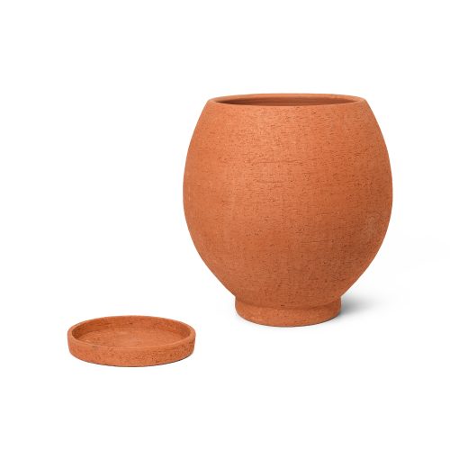 Ando Pot, Terracotta - Gessato Design Store