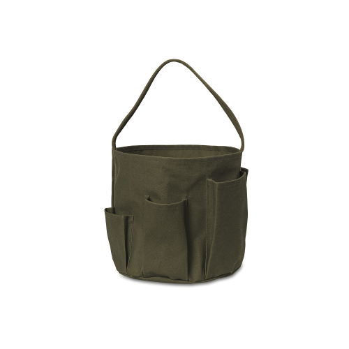 Bark Garden Bucket Bag, Olive - Gessato Design Store