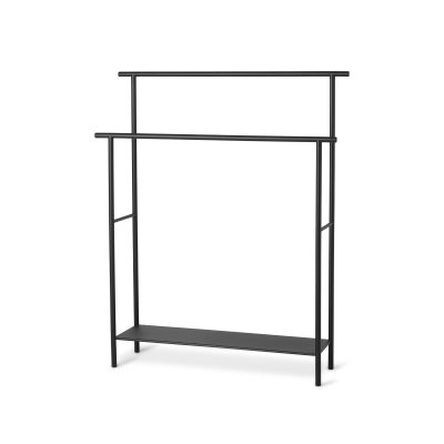 Dora Bathroom Towel Rack Black - Gessato Design Store