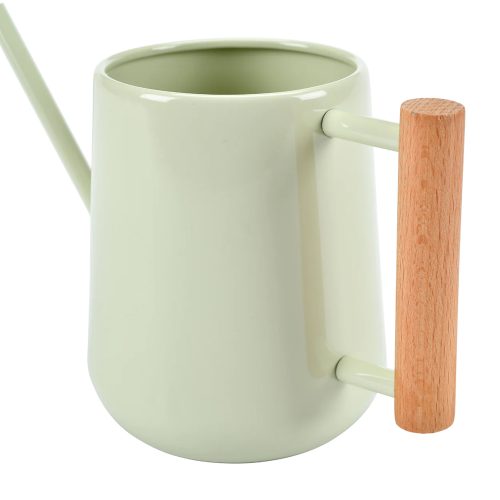 Indoor Watering Steel Can, Pale Jade - Gessato Design Store