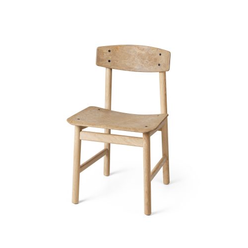 Conscious Chair 3162, –Soaped Oak and Coffee Waste Light - Gessato Design Store