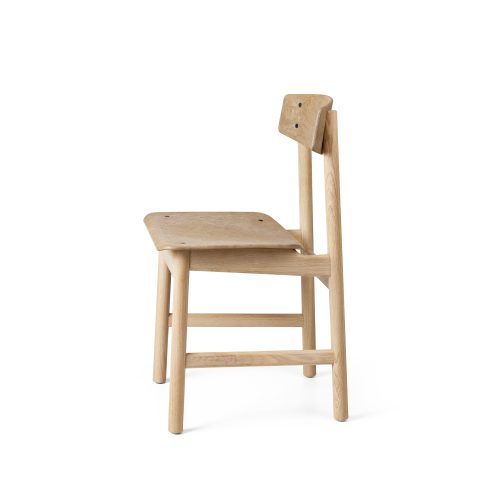 Conscious Chair 3162, –Soaped Oak and Coffee Waste Light - Gessato Design Store