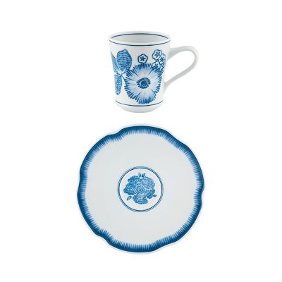 Coralina Coffee Cup and Saucer - Gessato Design Store