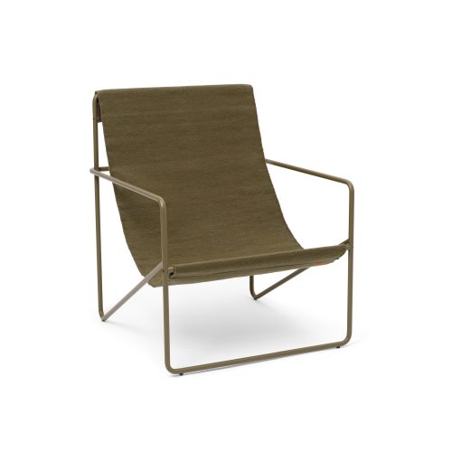 Desert Lounge Chair, Olive - Gessato Design Store