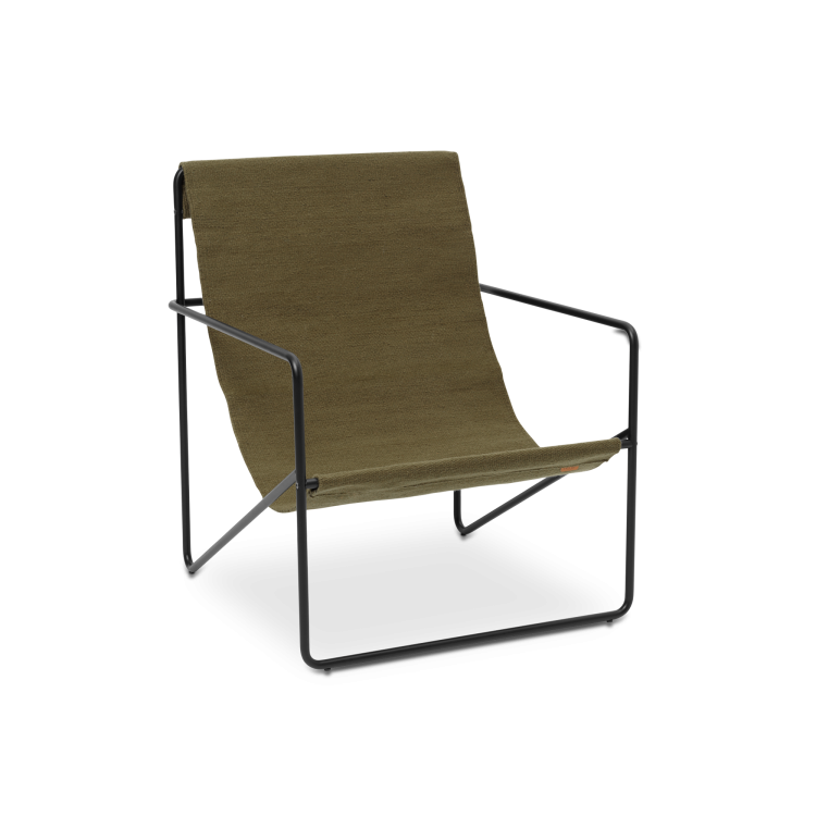 Desert Lounge Chair, Olive