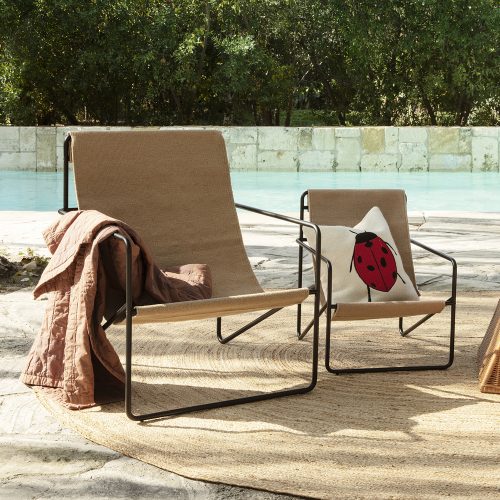 Desert Lounge Chair, Sand - Gessato Design Store