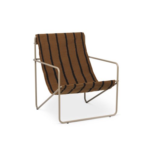 Desert Lounge Chair, Stripes - Gessato Design Store