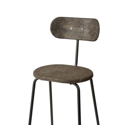 Earth Stool, Coffee Edition Backrest - Gessato Design Store