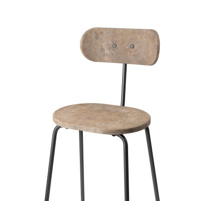 Earth Stool, Coffee Edition Backrest - Gessato Design Store