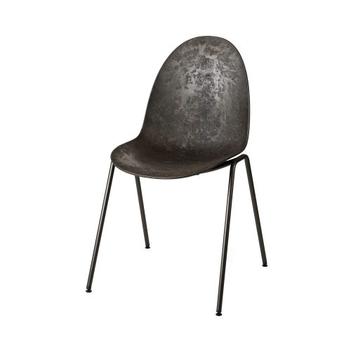 Eternity Sidechair, Coffee Waste Black - Gessato Design Store