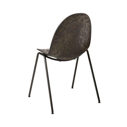 Eternity Sidechair, Coffee Waste Black - Gessato Design Store