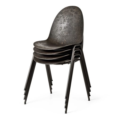 Eternity Sidechair, Coffee Waste Black - Gessato Design Store