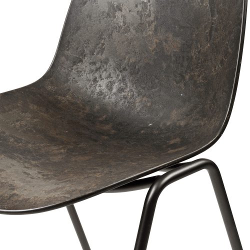 Eternity Sidechair, Coffee Waste Black - Gessato Design Store