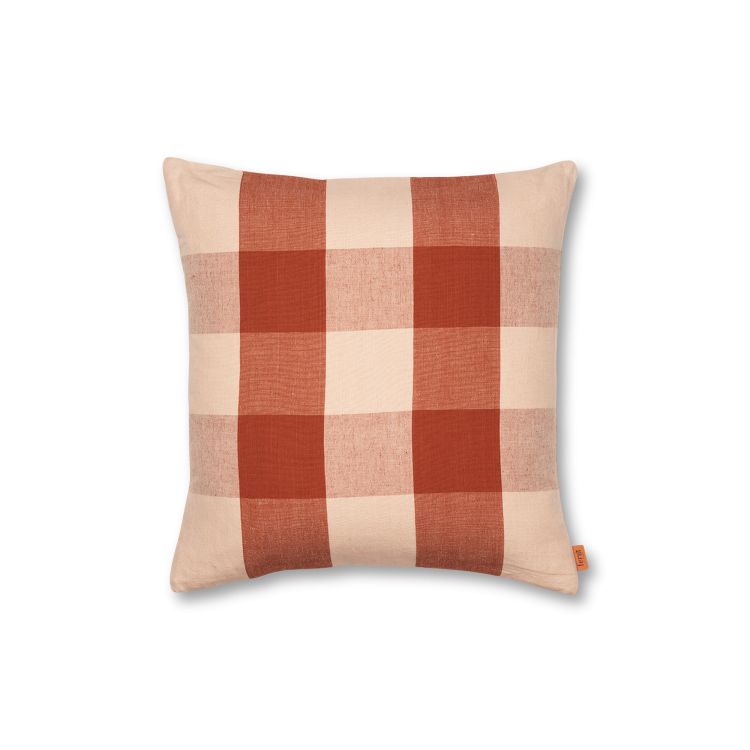 Grand Cushion, Rose/Rust