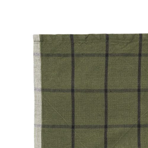 Hale Tea Towel, Green/Black - Gessato Design Store