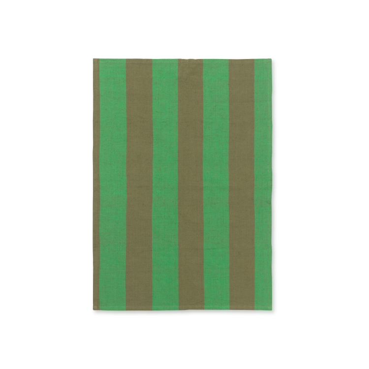 Hale Tea Towel, Olive/Green