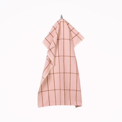 Hale Tea Towel, Rose/Rust - Gessato Design Store
