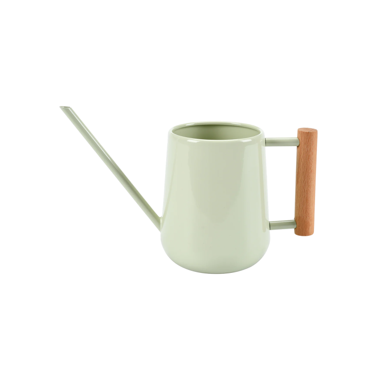 Indoor Watering Steel Can, Pale Jade - Gessato Design Store