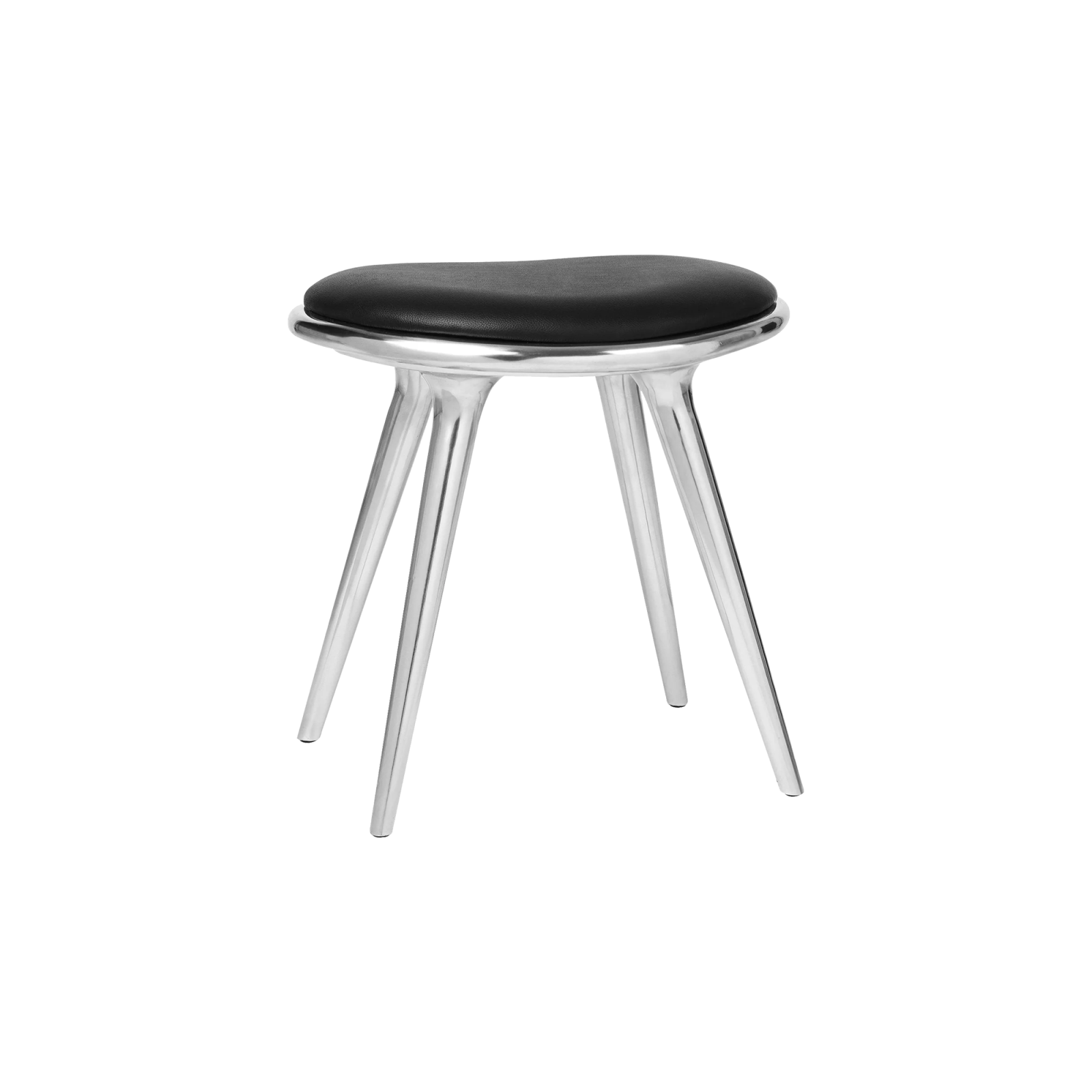 Low Stool, Aluminum - Gessato Design Store