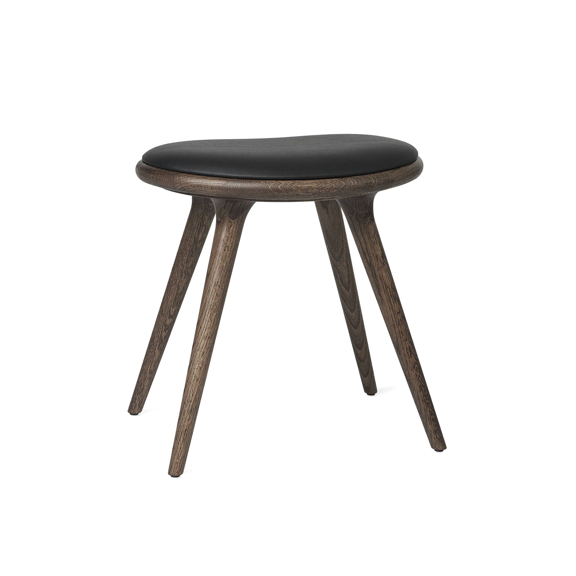  Sirka Grey Stained Beech with Black Leather