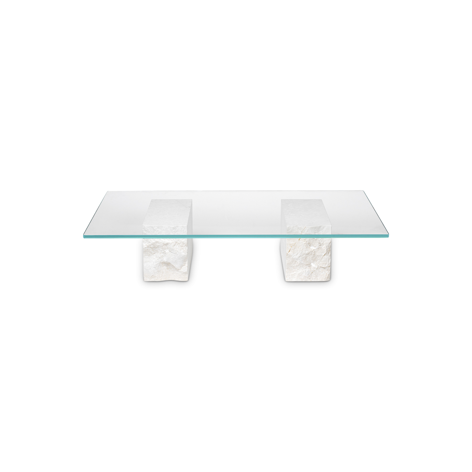 Mineral Coffee Table Bianco Curia - Gessato Design Store