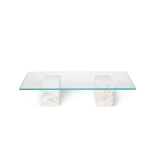 Mineral Coffee Table Bianco Curia - Gessato Design Store