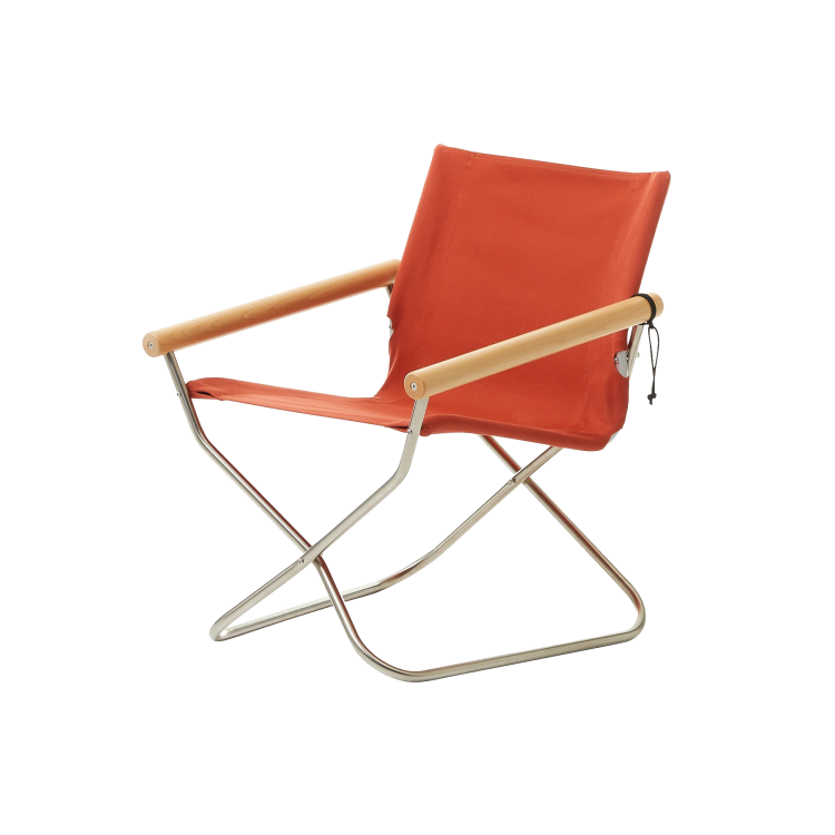 NY Chair X80 by Takeshi Nii, Vermilion Orange