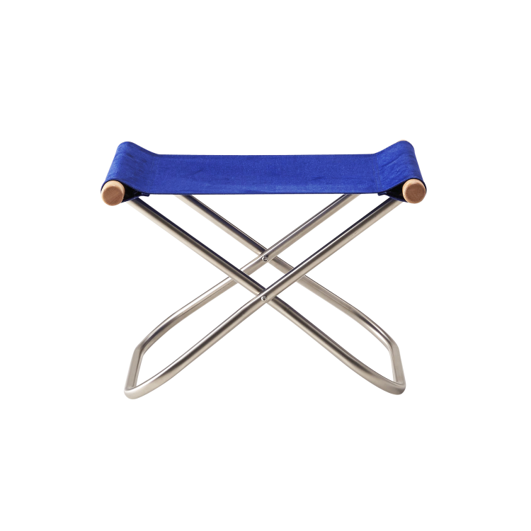 NY Chair X Ottoman by Takeshi Nii, Blue