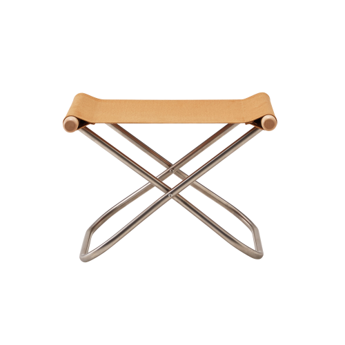 NY Chair X Ottoman by Takeshi Nii, Camel - Gessato Design Store