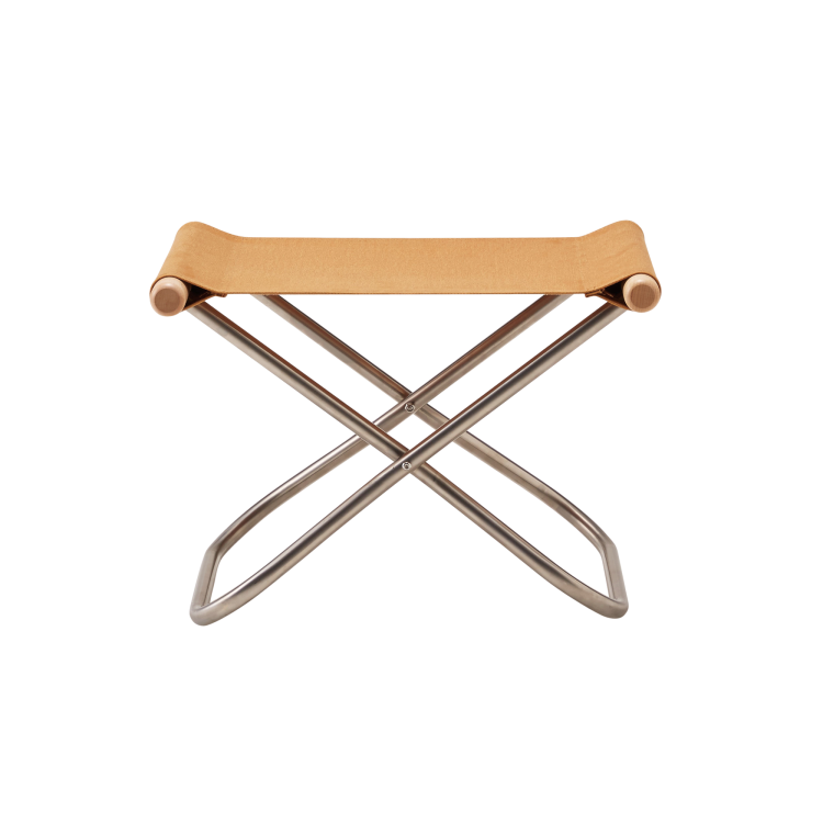 NY Chair X Ottoman by Takeshi Nii, Camel